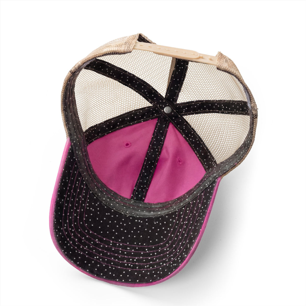 Maple & Mustang Washed Trucker Cap - Canadian Collection