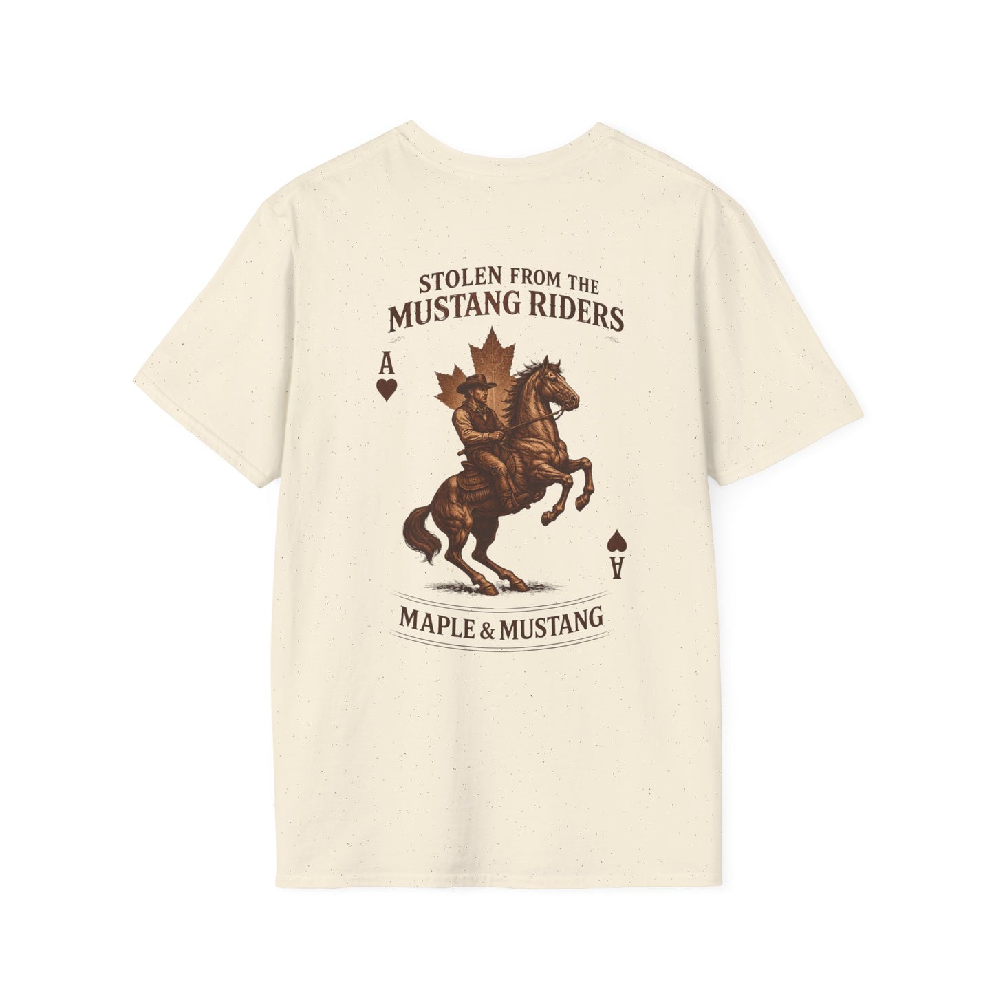 Stolen from the Mustang Riders T-Shirt - Canadian Collection