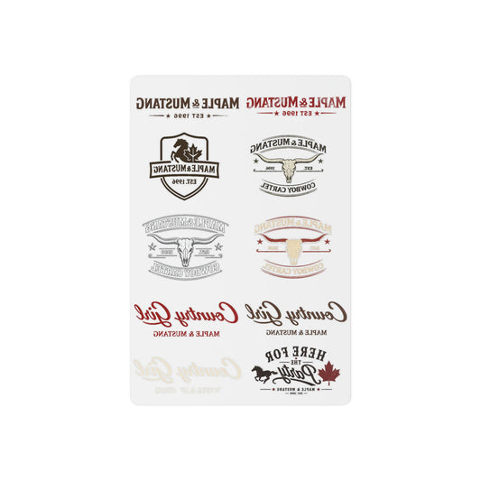 Temporary Tattoos — Canadian Collection