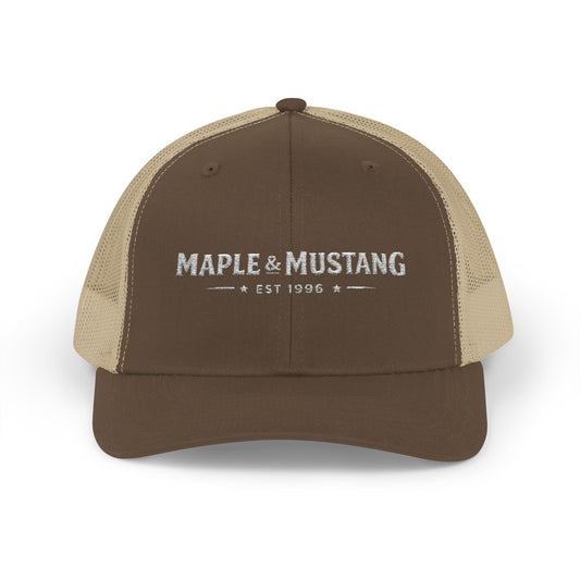 Maple & Mustang Trucker Hat