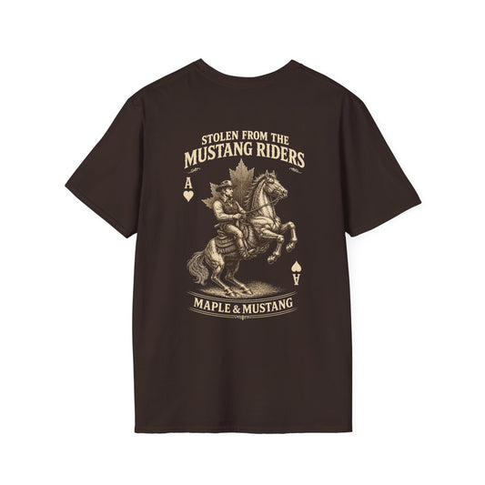 Stolen from the Mustang Riders T-Shirt - Canadian Collection