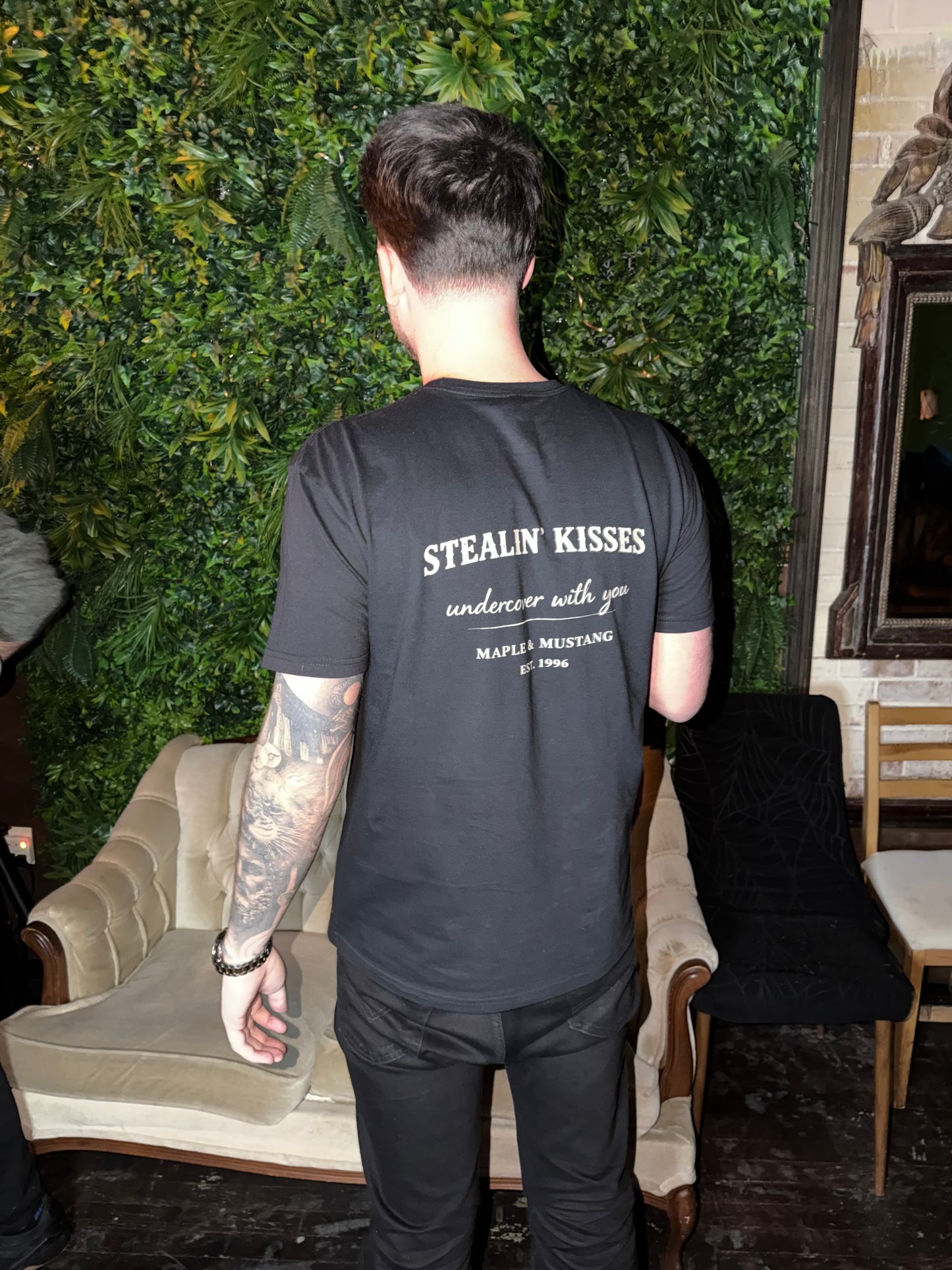 Stealin' Kisses Undercover With You T-Shirt - Canadian Collection
