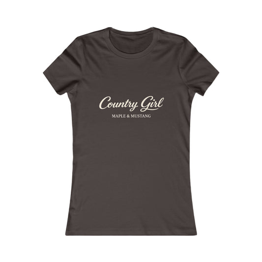 Country Girl T-Shirt - Canadian Collection