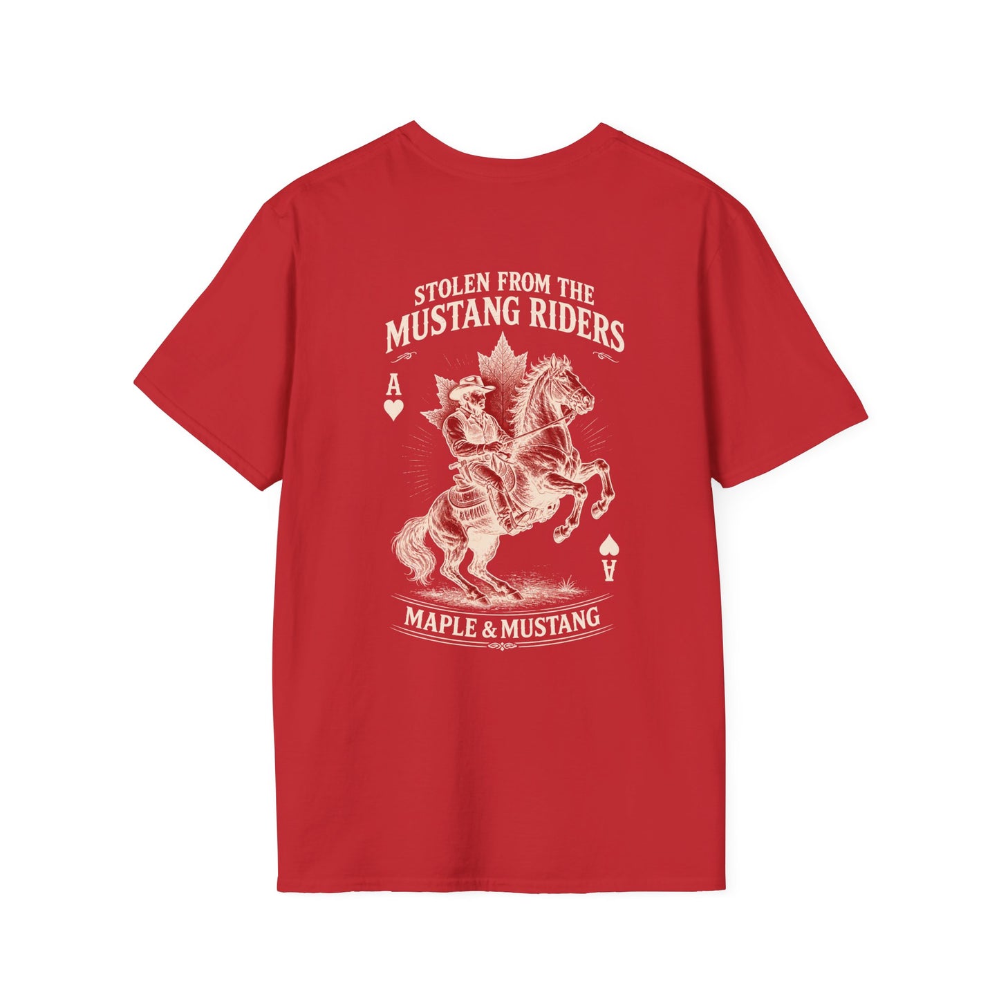 Stolen from the Mustang Riders T-Shirt - Canadian Collection