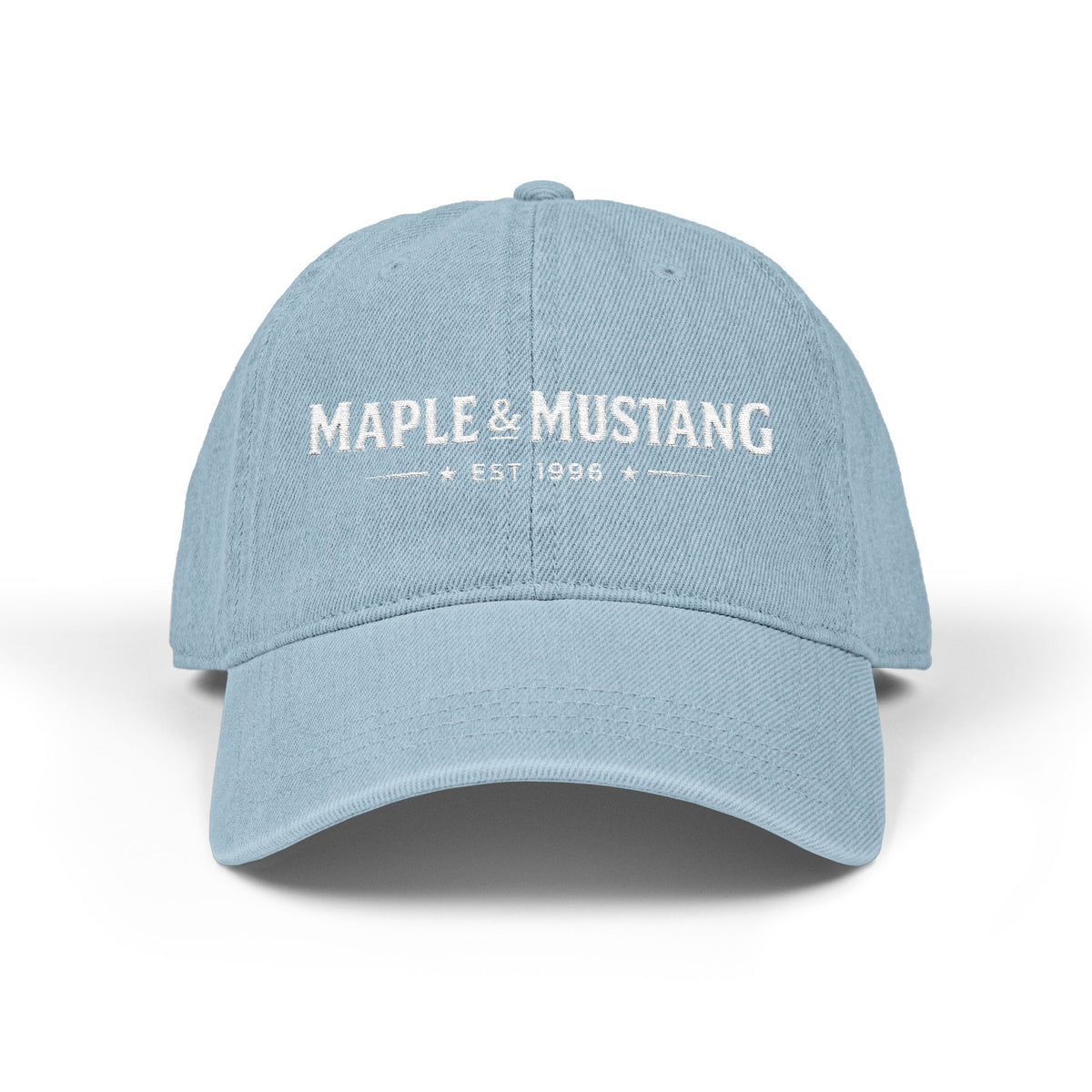 Maple & Mustang Denim Trucker - Canadian Collection
