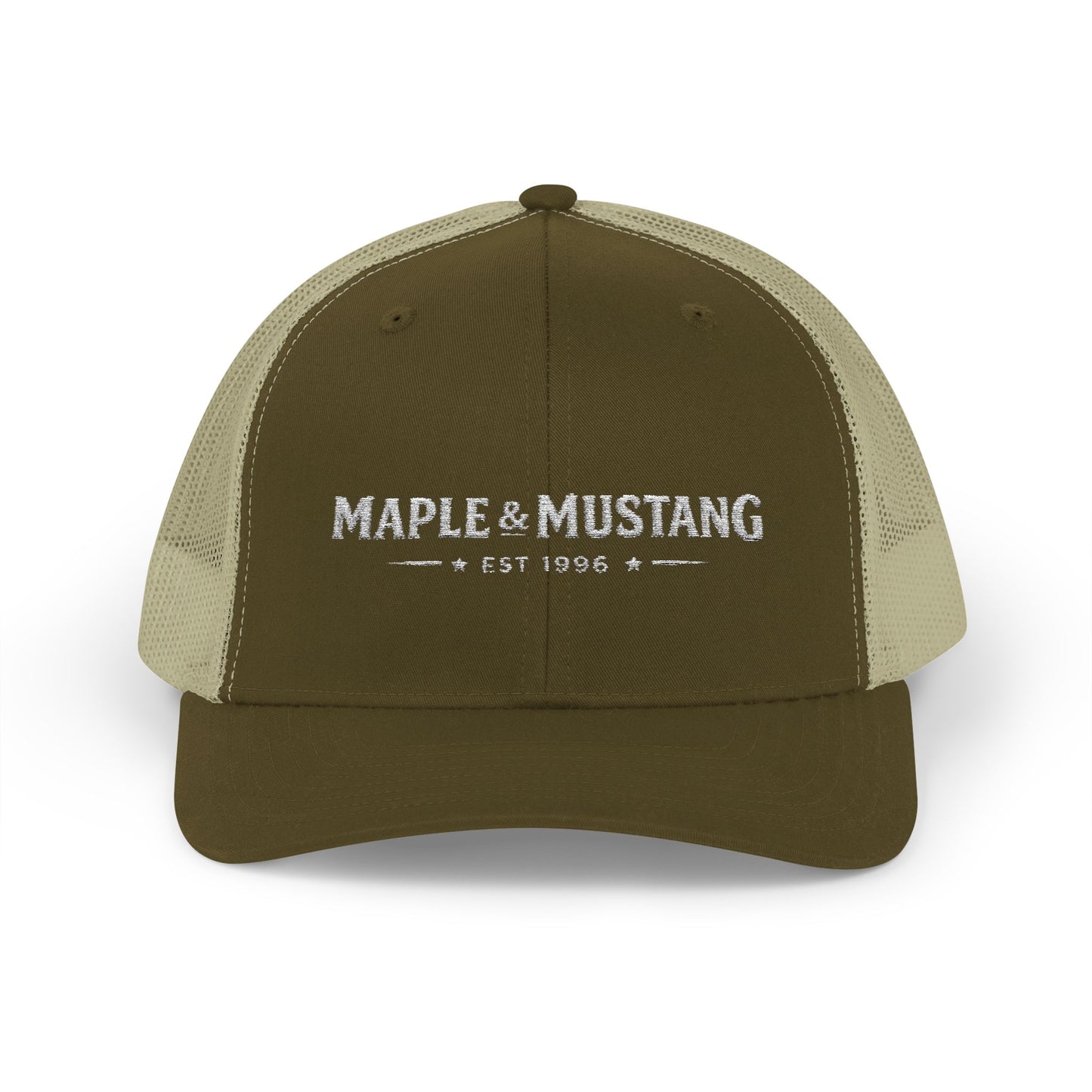 Maple & Mustang Trucker Hat - Canadian Collection