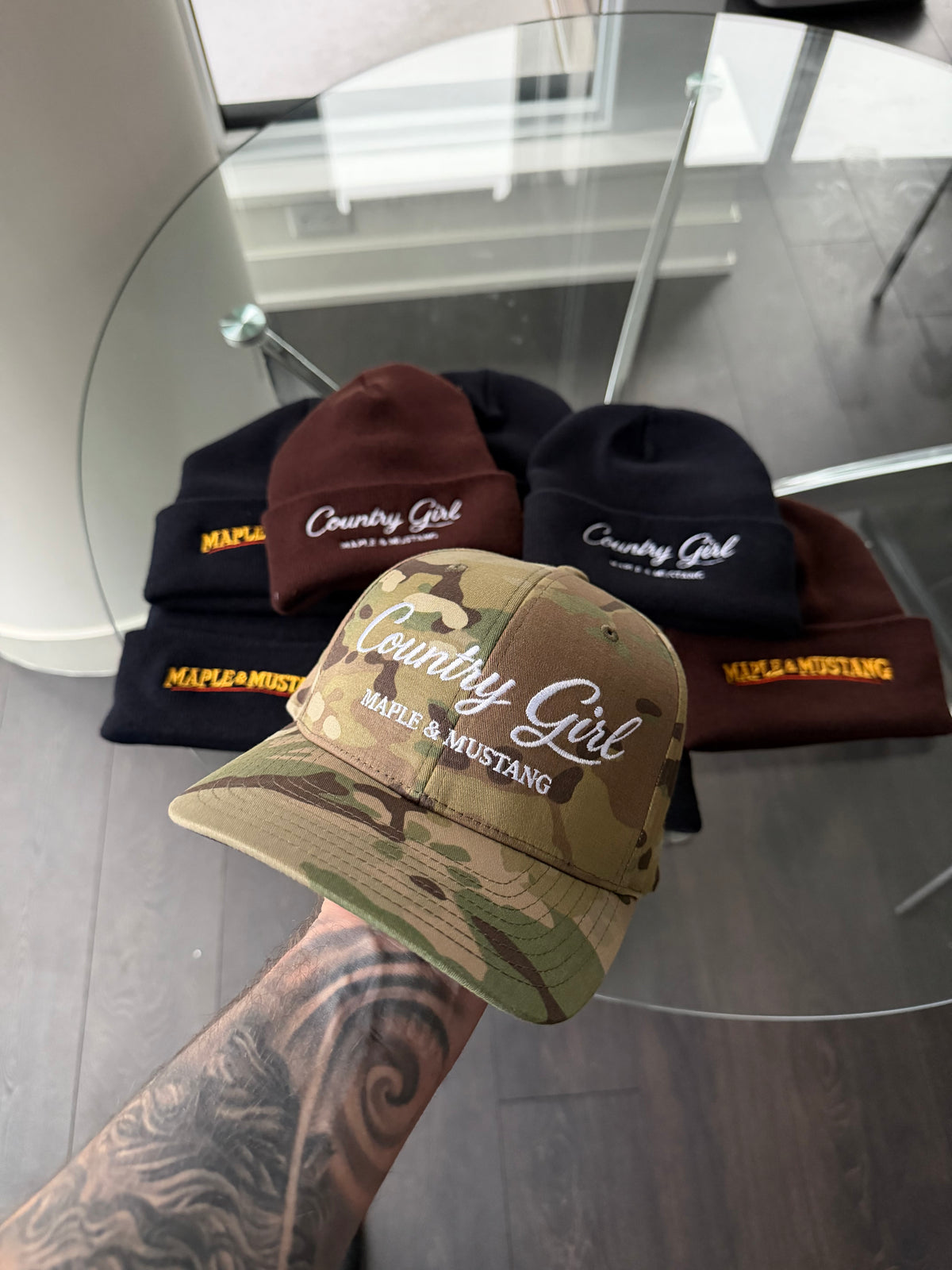 Camouflaged Country Girl Hat - Canadian Collection