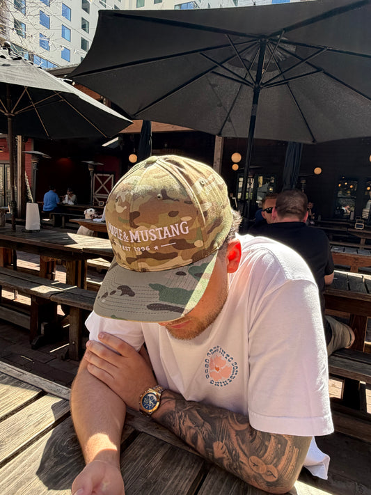 Camouflaged Maple & Mustang Hat - Canadian Collection